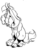 Lucky Luke kleurplaat 2